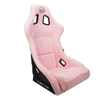 Load image into Gallery viewer, NRG FRP Bucket Seat PRISMA Edition W/ pearlized Back Pink Alcantara - Large