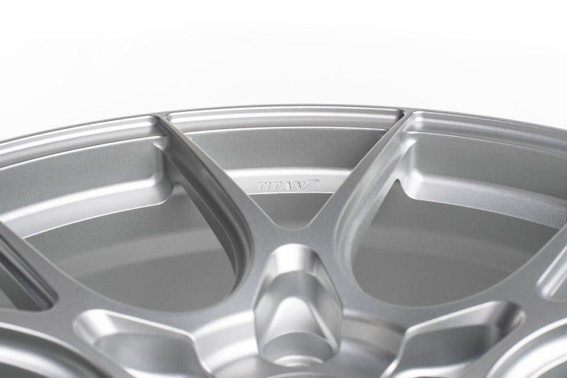 Titan 7 T-CS5 18x9.5 5x114.3 +40 Offset / 73 CB Iridium Silver Wheel (Hub Ring Req.)