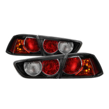 Load image into Gallery viewer, xTune Mitsubishi Lancer 08-15 OE Style Tail Lights - Black ALT-JH-MLEVO08-OE-BK