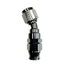 Load image into Gallery viewer, Fragola -12AN Real Street x 30 Degree Hose End Black For PTFE Hose