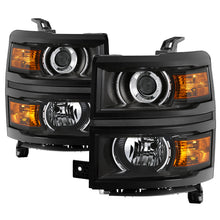 Load image into Gallery viewer, xTune Chevrolet Silverado 1500 14-15 (Non-HD) OEM Projector Headlights - Black HD-JH-CS14-PJ-BK