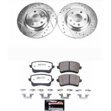 Load image into Gallery viewer, Power Stop 09-16 Audi A4 Rear Z26 Street Warrior Brake Kit