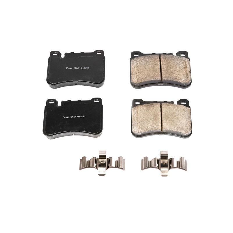 Power Stop 05-07 Mercedes-Benz C230 Front Z17 Evolution Ceramic Brake Pads w/Hardware