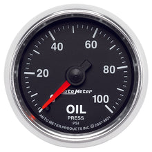Load image into Gallery viewer, Autometer GS 52mm 0-100 PSI Mechanical Oil Pressure Gauge