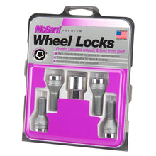 Load image into Gallery viewer, McGard Wheel Lock Bolt Set - 4pk. (Cone Seat) M12X1.5 / 17mm Hex / 40.5mm Shank Length - Chrome