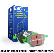 Load image into Gallery viewer, EBC 85-93 Volvo 740 2.1 (Bendix) Greenstuff Front Brake Pads