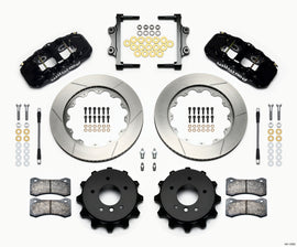 Wilwood AERO4 Rear Kit 14.00 2007-2011 BMW E90 Series w/Lines