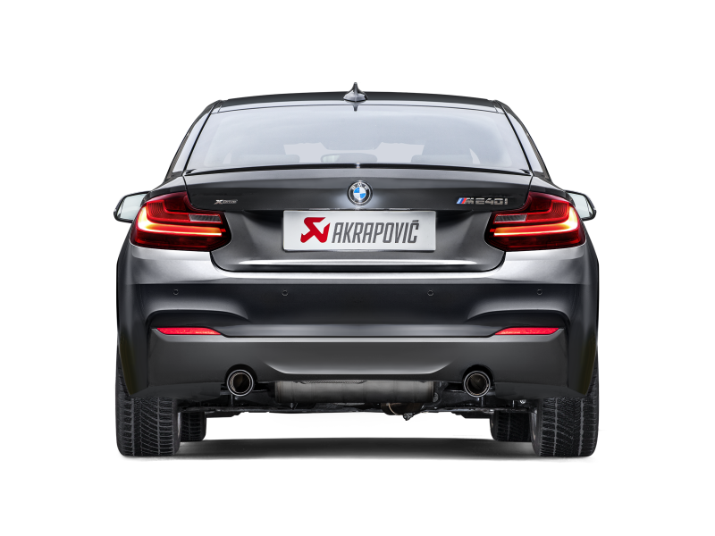 Akrapovic 16-17 BMW M240i (F22 F23) Evolution Line Cat Back (SS) w/ Carbon Tips (Req. Link Pipe)