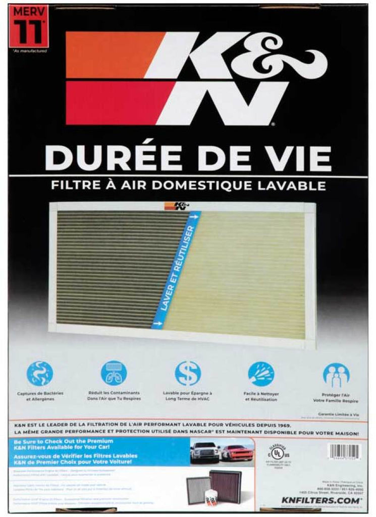 K&N HVAC Filter - 14 x 20 x 1