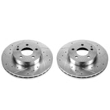 Power Stop 12-16 Mercedes-Benz C250 Front Evolution Drilled & Slotted Rotors - Pair