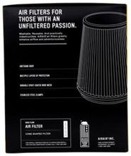 Load image into Gallery viewer, Airaid Universal Air Filter - Cone 6in F x 10-1/4x7-5/16in B x 5-5/8x2-5/8in T x 6-1/2in H-Synthamax