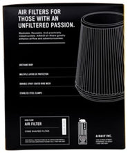 Load image into Gallery viewer, Airaid Universal Air Filter - Cone 6in Flange x 7in Base x 4-3/8in Top x 7in Height - Synthamax