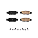 Power Stop 03-05 Jaguar S-Type Front Z17 Evolution Ceramic Brake Pads w/Hardware