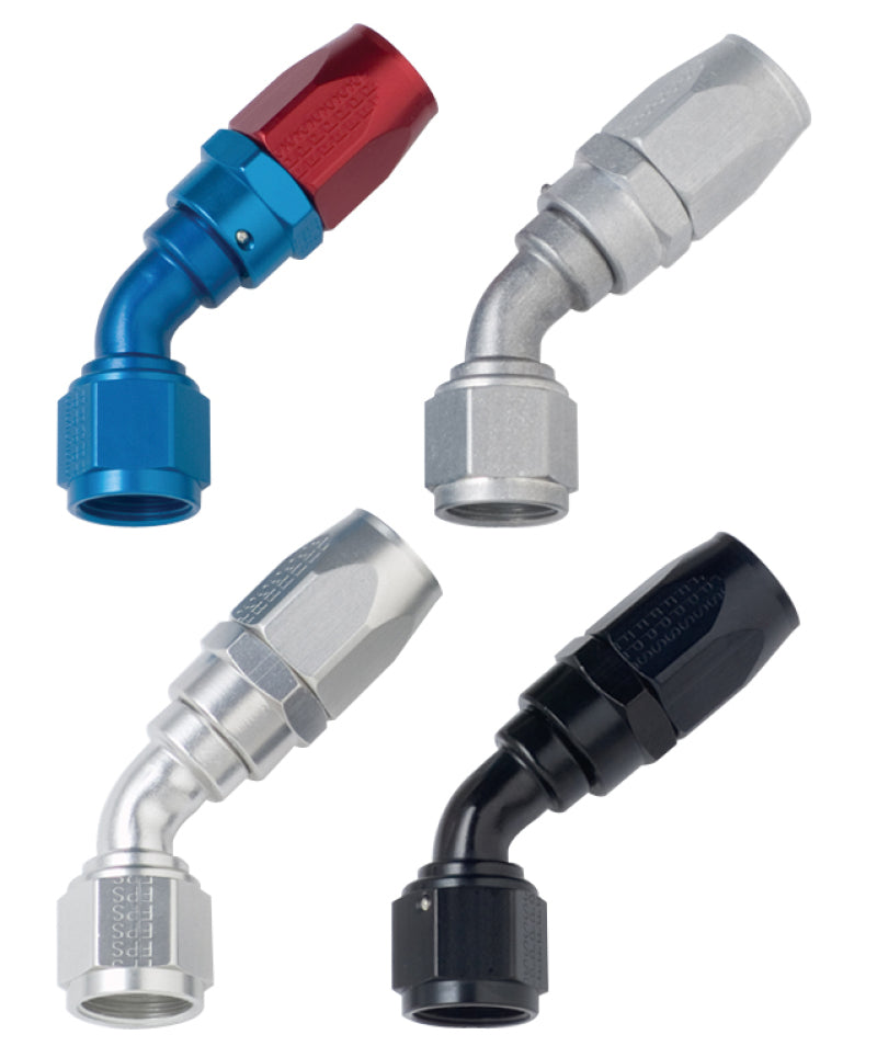 Fragola -12AN x 45 Degree Power Flow Hose End