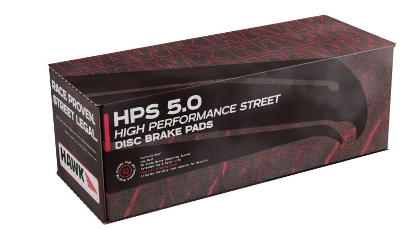 Hawk HPS 5.0 AP Racing w/ 0.654 Thickness Performance Street Brake Pads