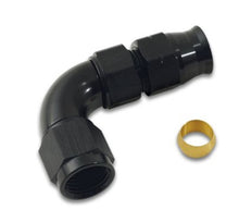 Load image into Gallery viewer, Vibrant 1/2In Tube to -8AN Female 90 Degree Union Adapter Fitting w/ Olive Inserts