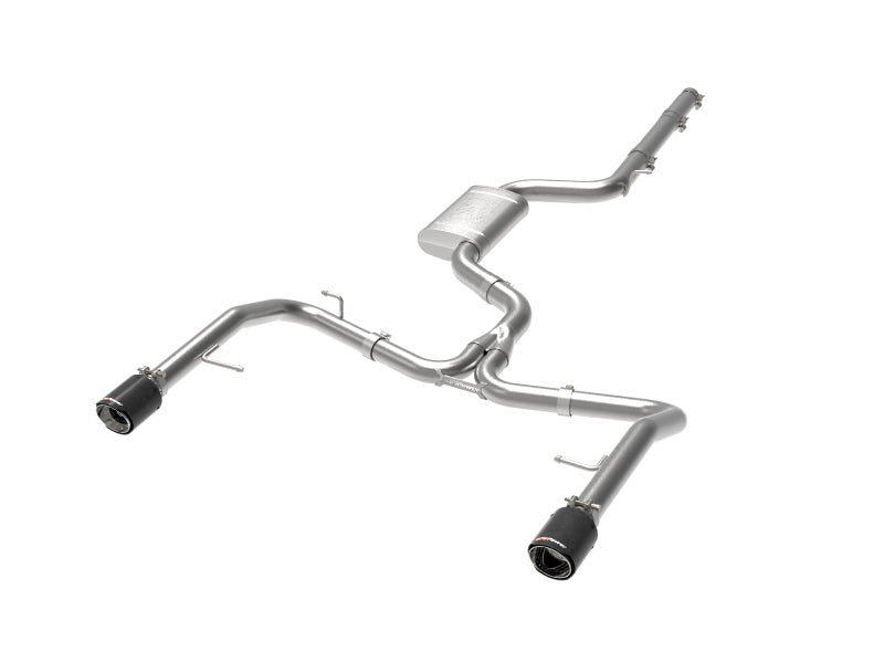 afe 19-21 VW Jetta GLI (MKVII) L4-2.0L (t) MACH Force-Xp 304 SS Cat-Back Exhaust System Carbon Tips