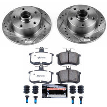 Load image into Gallery viewer, Power Stop 96-97 Audi A4 Rear Z26 Street Warrior Brake Kit