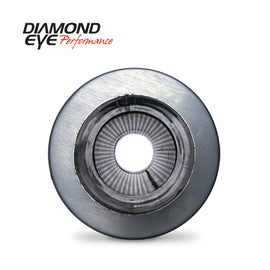Diamond Eye MFLR 5inID SGL IN/SGL OUT 7inDIA X 24in BODY 30in LENGTH PERF SLOTTED ENDS 409 SS