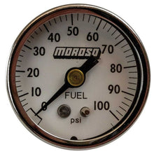 Load image into Gallery viewer, Moroso Fuel Pressure Gauge - 0-100psi