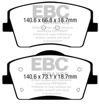 Load image into Gallery viewer, EBC 2018+ Volvo XC40 T4 Yellowstuff Front Brake Pads