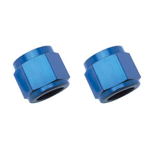 Load image into Gallery viewer, Russell Performance -8 AN Tube Nuts 1/2in dia. (Blue) (2 pcs.)