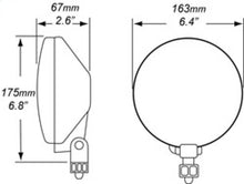 Load image into Gallery viewer, Hella 500FF 12V H3 12V ECE Fog Lamp