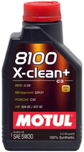 Load image into Gallery viewer, Motul 1L Synthetic Engine Oil 8100 5W30 X-CLEAN - LL04- MB 229.51- 504.00-507.00