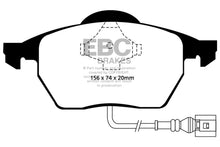 Load image into Gallery viewer, EBC 99-06 Audi TT 1.8 Turbo Ultimax2 Front Brake Pads