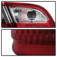 Load image into Gallery viewer, Xtune Mercedes Benz W210 E-Class 96-02 LED Tail Lights Red Clear ALT-CL-MBW210-LED-RC