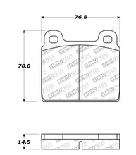 Load image into Gallery viewer, StopTech Street Touring 75-95 Alfa Romeo 2000 Spider/Graduate/Veloce Front Brake Pads