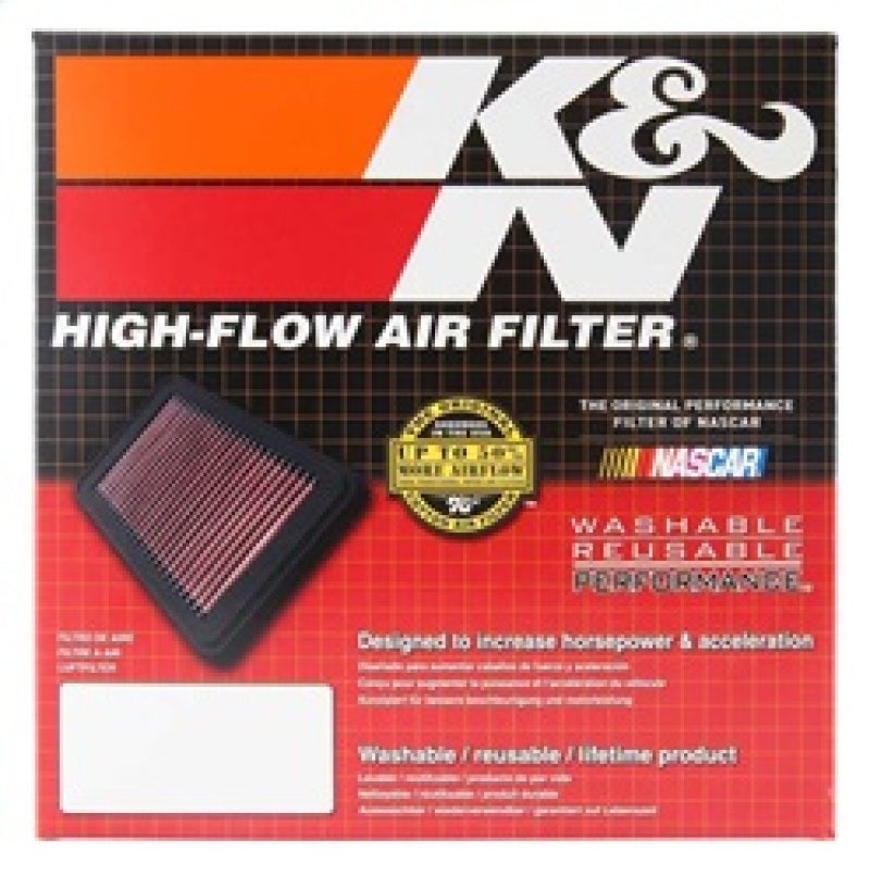 K&N 97-08 BMW K1200RS/LT/C/GT 8.313in OS Length / 3.875 OS Width / 1.938in H Replacement Air FIlter