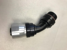 Load image into Gallery viewer, Fragola -6AN x 45 Degree Sport Crimp Hose End