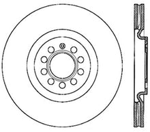 Load image into Gallery viewer, StopTech 08-12 Audi S3 SportStop Cryo Slotted &amp; Drilled Front Left Rotor