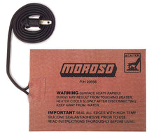 Load image into Gallery viewer, Moroso External Heating Pad - Self Adhesive - 5in x 7in - 400 Watts/110 Volt 36ft Cord