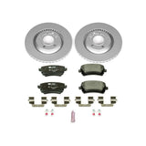 Power Stop 04-09 Audi S4 Rear Euro-Stop Brake Kit