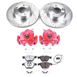 Power Stop 13-15 BMW X1 Front Z26 Street Warrior Brake Kit w/Calipers