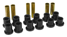 Load image into Gallery viewer, Prothane 73-79 Ford F350 2wd Rear Leaf Spring Bushings - Black