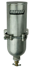 Load image into Gallery viewer, Moroso Coolant Neck Overflow Tank 3in Diameter x 9in Tall Aluminum