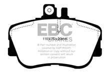 Load image into Gallery viewer, EBC 94-95 Mercedes-Benz C220 (W202) 2.2 Redstuff Front Brake Pads