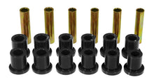 Load image into Gallery viewer, Prothane 73-79 Ford F100/150 4wd Rear Spring &amp; Shackle Bushings - Black