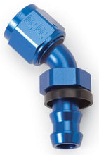 Load image into Gallery viewer, Russell Performance -10 AN Twist-Lok 45 Degree Hose End (Blue)