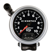 Load image into Gallery viewer, Autometer 3-3/4in 10K RPM Pedestal w/Ext. Quick-Lite Gauge Chevrolet COPO Camaro