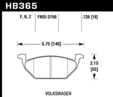 Load image into Gallery viewer, Hawk Performance Ceramic Street Brake Pads