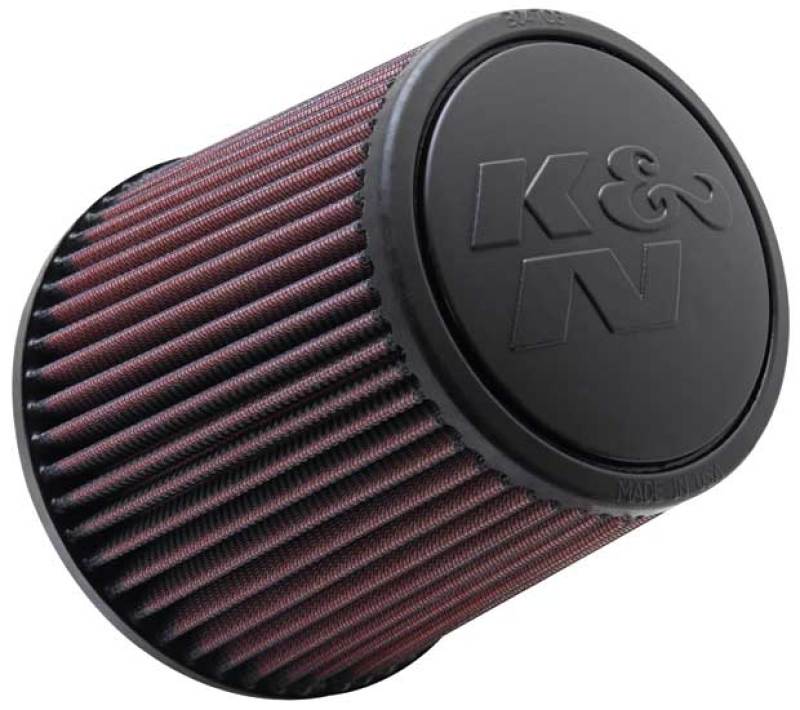 K&N Universal Rubber Filter - Round Tapered 6in Base OD x 3in Flange ID x 6in H