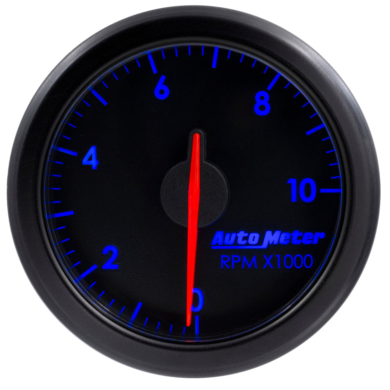 Autometer Airdrive 2-1/6in Tachometer Gauge 0-10K RMP - Black