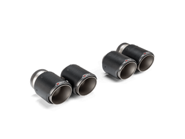 Akrapovic 2021+ BMW G87 M2, G80 M3 & G82 M4 Classic Carbon Design Tail Pipe Set