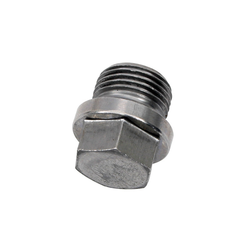 Moroso Oxygen Sensor Plug w/17mm Hex Head - Plated Steel - M18 x 1.5 Thread - Single