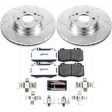 Power Stop 07-09 Mercedes-Benz E550 Front Z26 Street Warrior Brake Kit