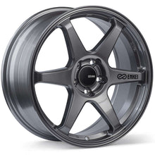 Load image into Gallery viewer, Enkei T6R 17x8 45mm Offset 5x100 Bolt Pattern 72.6 Bore Gloss Gunmetal Wheel